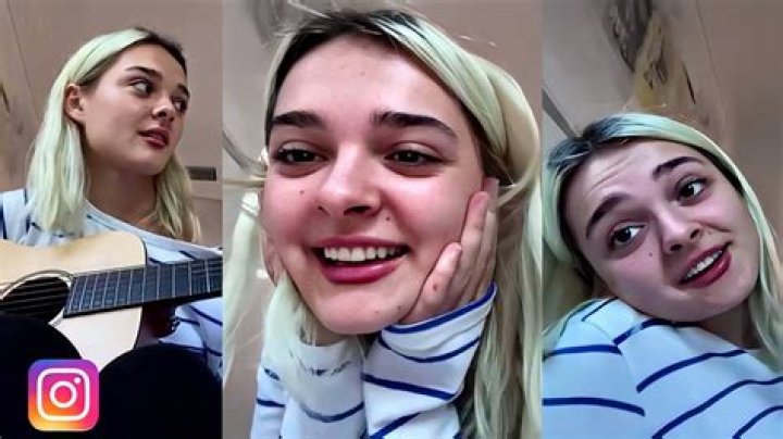 Charlotte Lawrence singing