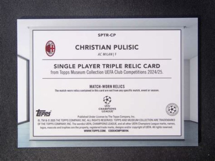 Christian Pulisic Single