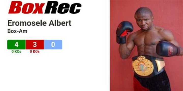 Eromosele Albert