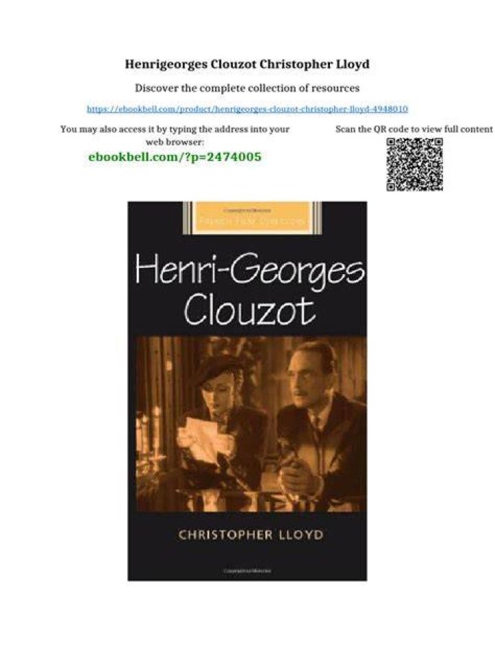 Henri-Georges Clouzot