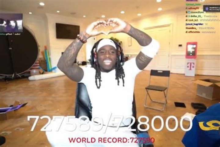 Kai Cenat Breaks The Twitch Subscriber Record