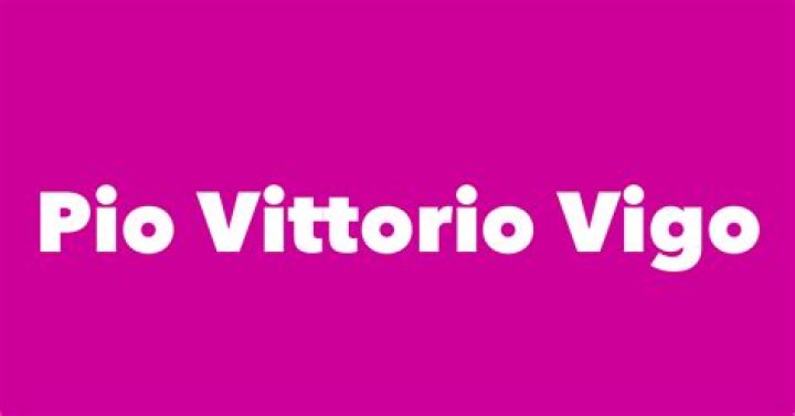 Pio Vittorio Vigo